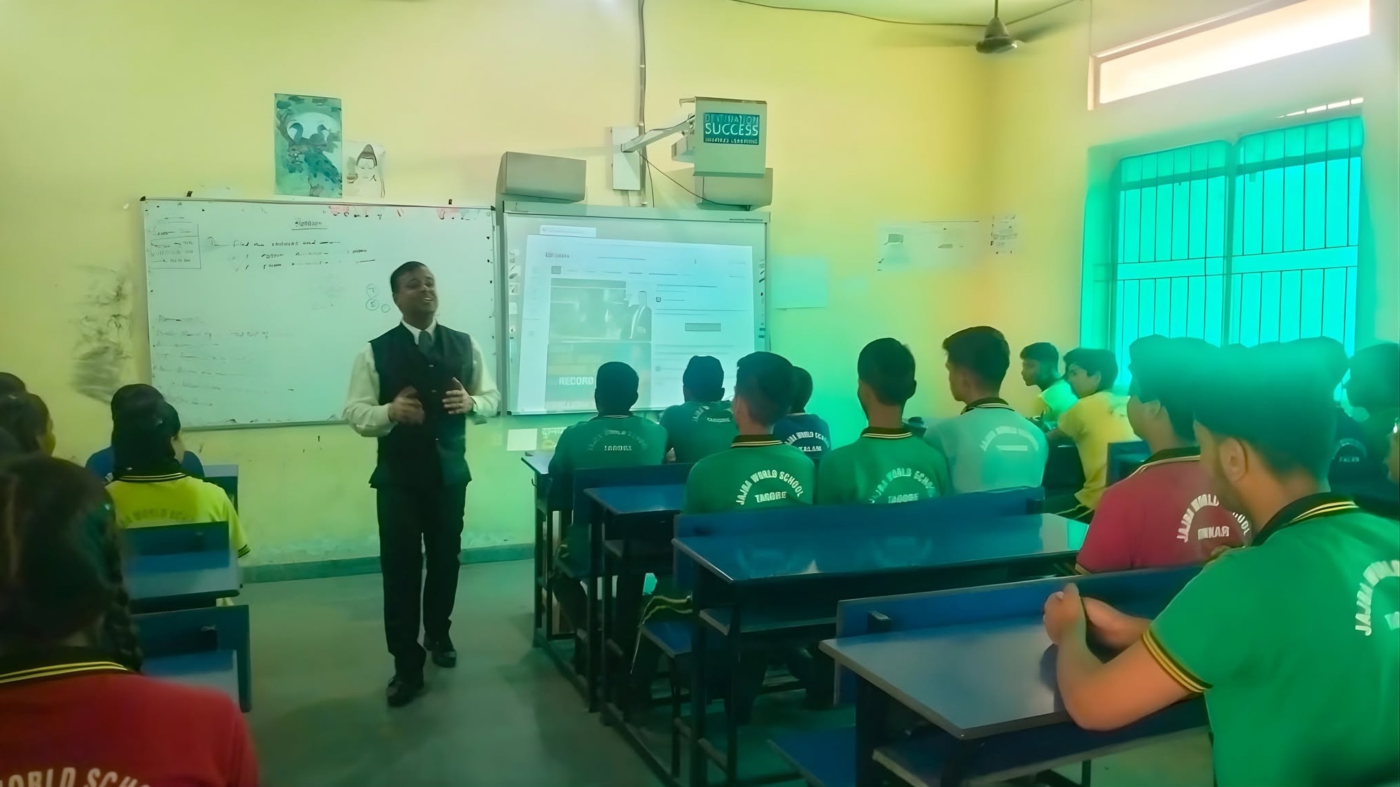 Jajba World School Smart Classroom