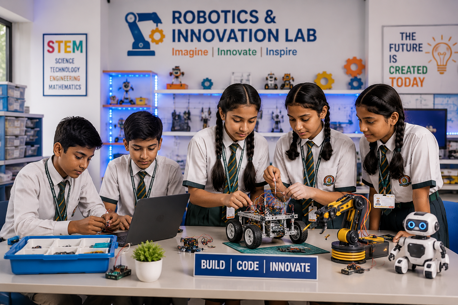 Jajba World School Robotics & Innovation Lab