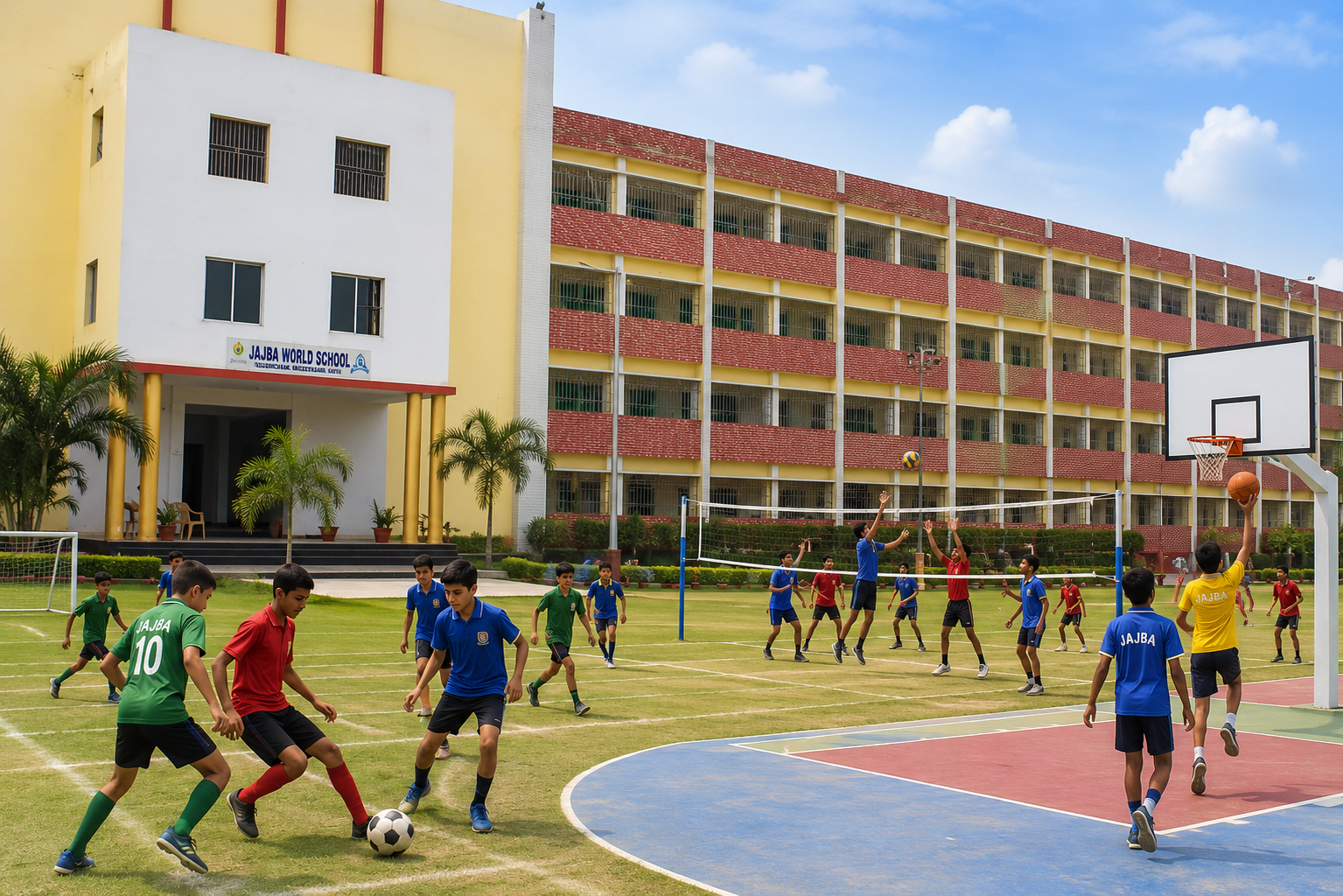 Jajba World School Sports Overview